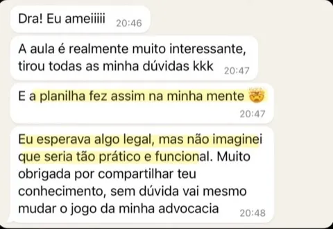 Depoimento 1 sobre o ALVA