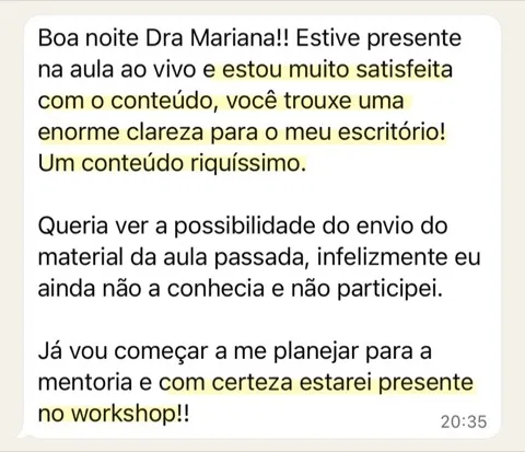 Depoimento 7 sobre o ALVA